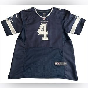 Dak Prescott Jersey #4 Navy Stitched NFL Football Dallas Cowboys QB